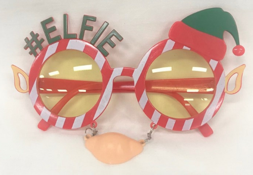 XMAS PARTY GLASSES ELF DSN
