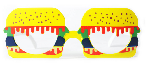 Party Glasses Hamburger