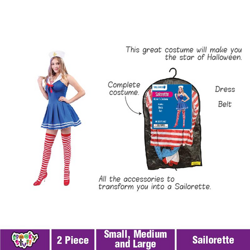 Costume Adult Sailorette
