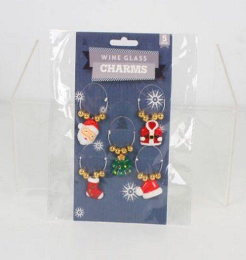 5 PCE RESIN WINE MARKERS