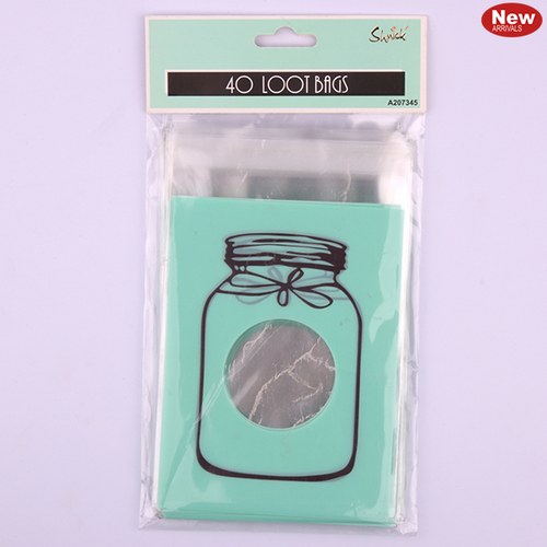 *40pk Mint Loot Bags-10x13cm