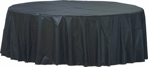 Plas Rnd TCover-Jet Black