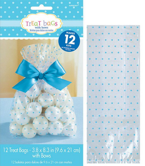 Baby Shw Blue Cello Treat Bag