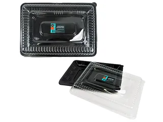 DISPOSABLE SERVING TRAY
