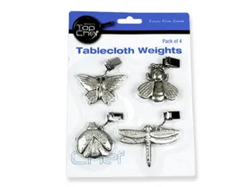 METAL TABLE CLOTH WEIGHTS/4