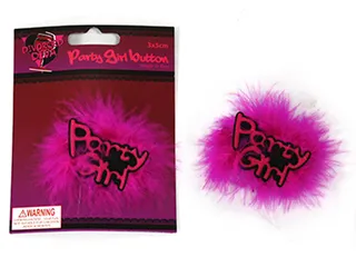 PARTY GIRL BUTTON