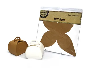 PAPER FLOWER CAKE BOX