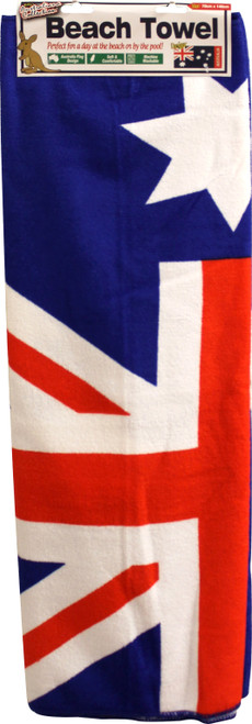 Towel Beach Australian Flag 70 x 140cm