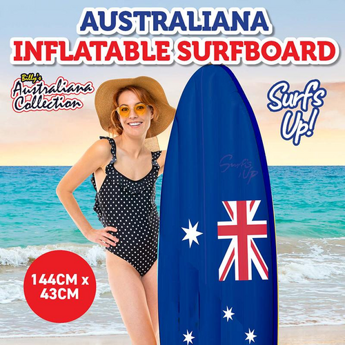 Surfboard Australian Inflatable 144cm x 43cm