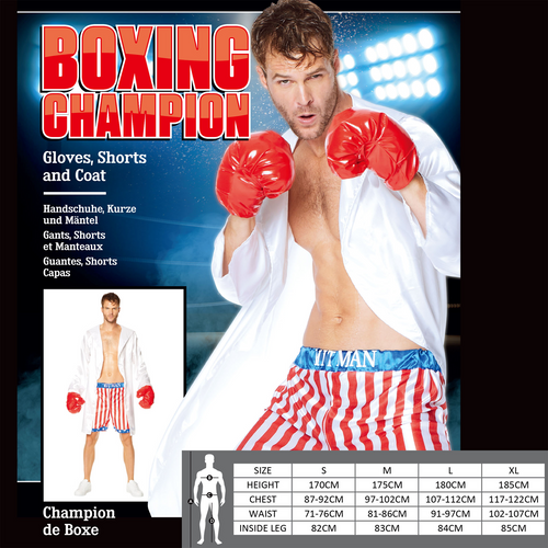 *BOXING CHAMPION SIZE XL