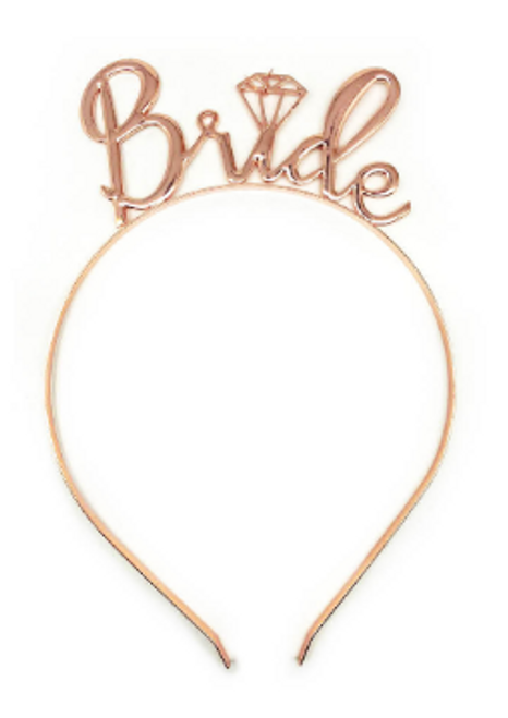 Bride to be Headband Deluxe (Rose Gold)