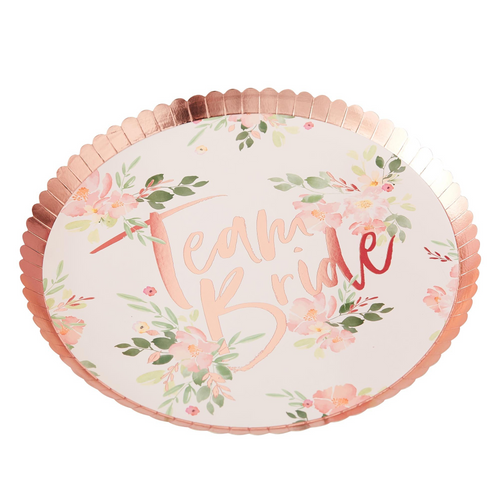 GR Floral Hen Party Ppr Plates