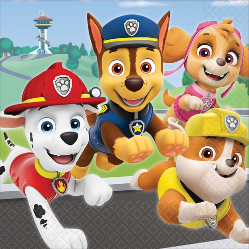 Paw Patrol Adv L/Napkin 16pk