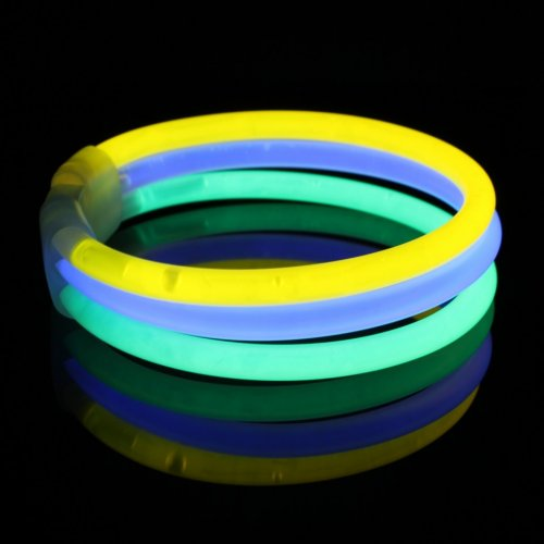GLOW 8" TRI-COLOUR BRACELET P1
