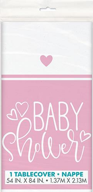 PINK HEARTS B/S TABLECOVER