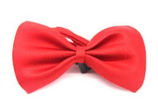 Bow Tie (Plain) S (Red)