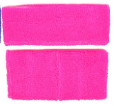Headband & Wristband Set (Fluro Pink)