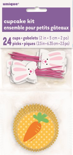 BUNNY&CARROT CUPCAKE KIT