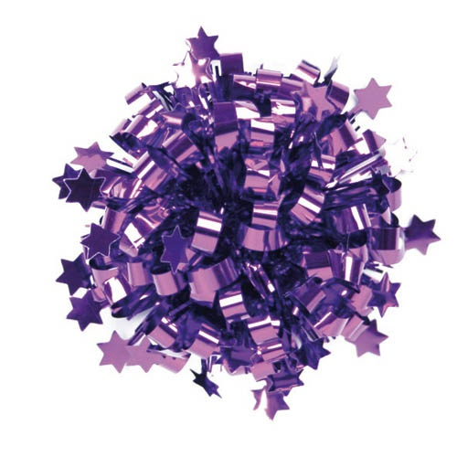 BOW CONFETTI PURPLE