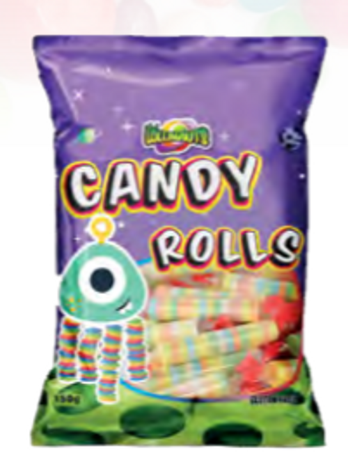 L'Nauts Comp Candy Rolls 150g