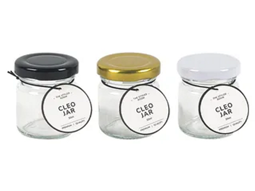 30ML ROUND MINI GLA JAR