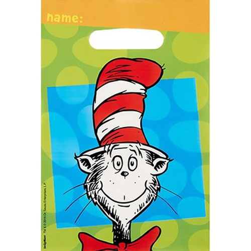 Folded Loot Bag Dr. Seuss*