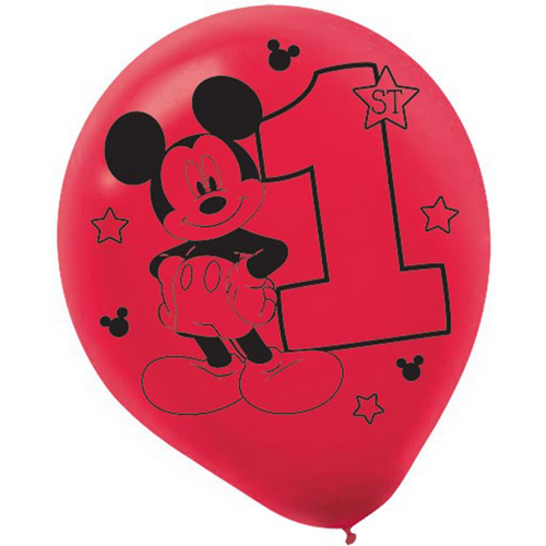 Mickey Fun To Be One Printed 30cm Ltx Bln