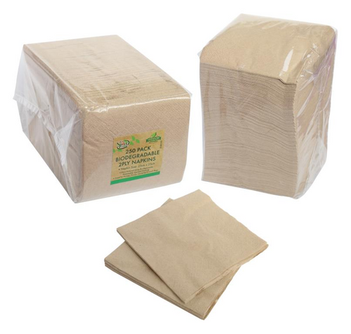 Biodegradable Series Paper Napkin - 23CM X 23CM -250PK