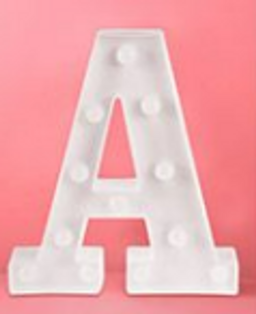 LED Letter A