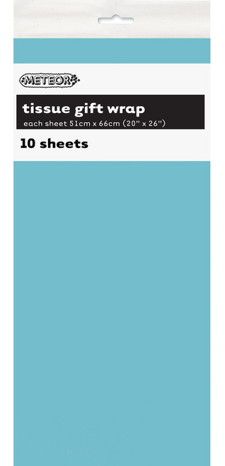 10 TISSUE SHEETS - POWDER BLUE