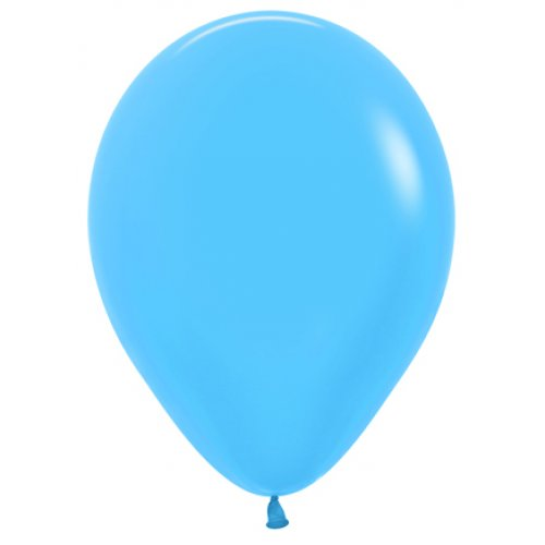 30CM NEON BLUE LATEX BALLOONS