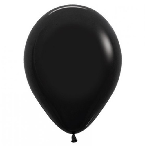 30CM FASHION BLACK LATEX BALLOONS