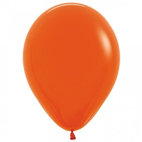 30CM FASHION ORANGE LATEX BALLOONS