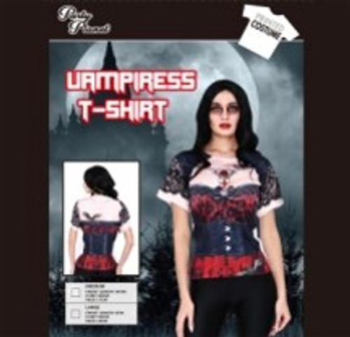 VAMPIRESS T-SHIRT-2A SIZE (MED & LRG)