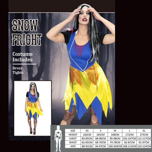 SNOW FRIGHT COSTUME SNOW FRIGHT COSTUME
