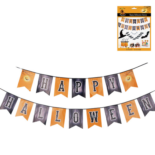 3.5M HAPPY HALLOWEEN BANNER 3.5M HAPPY HALLOWEEN BANNER