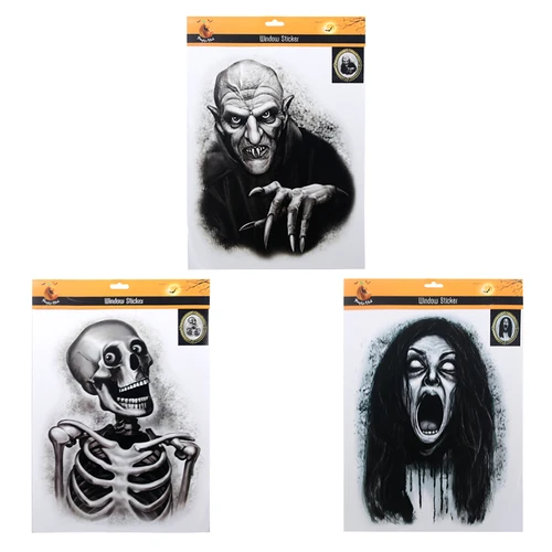HWEEN STATIC CLING WINDOW STICKER