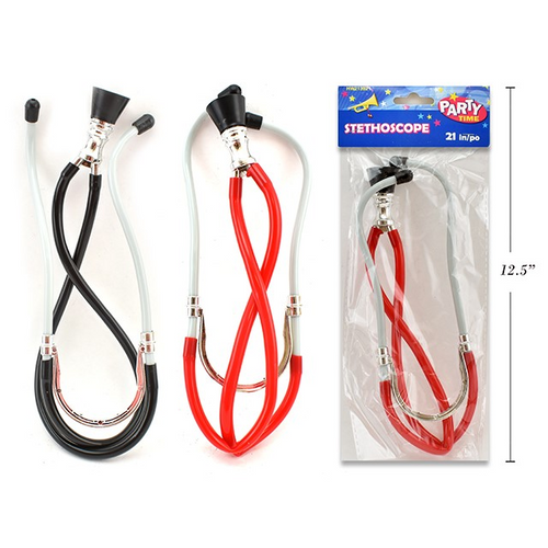 PARTY DRESS UP STETHOSCOPE 2COLS 53CM