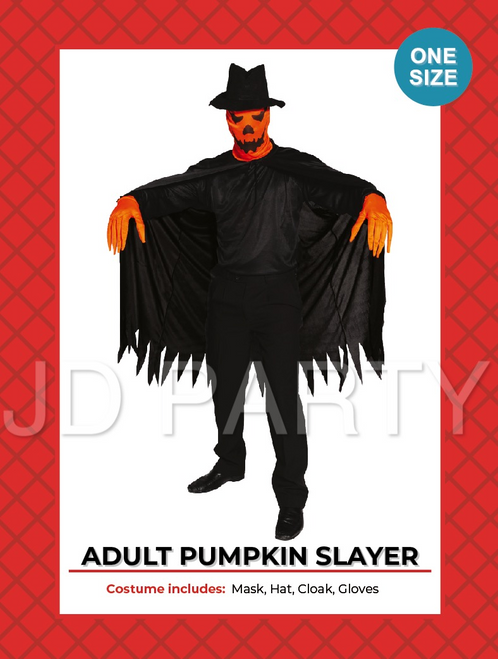 Adult Pumpkin Slayer Costume Adult Pumpkin Slayer Costume