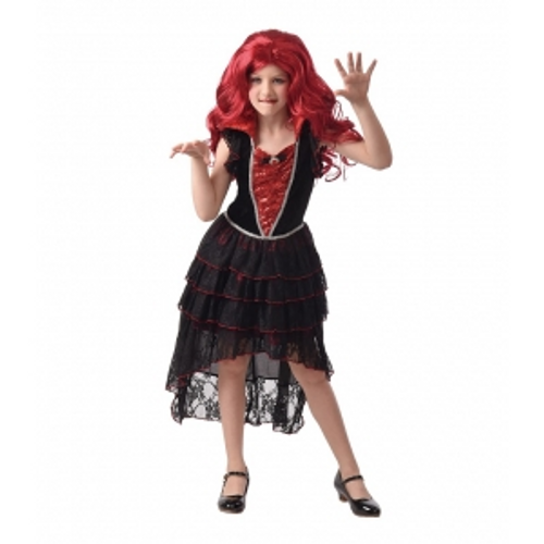 GIRLS VAMPIRESS DRESS GIRLS VAMPIRESS DRESS