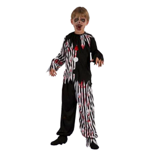 BOYS BLOODY CLOWN - COLLAR SHIRT, PANTS IN PVC BAG BOYS BLOODY CLOWN - COLLAR SHIRT, PANTS IN PVC BAG