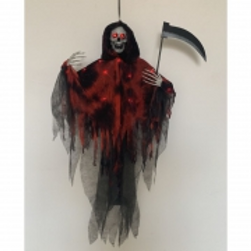 HWEEN HANGING REAPER W/SICKLE LIGHT UP 60X10X120CM HWEEN HANGING REAPER W/SICKLE LIGHT UP 60X10X120CM
