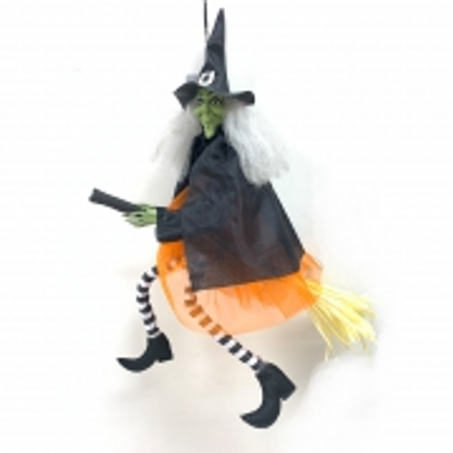 HWEEN FLYING WITCH ON BROOM 48X8X60CM HWEEN FLYING WITCH ON BROOM 48X8X60CM