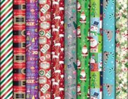 FSC MIX RWRAP XMAS 10MX700MM VALUE