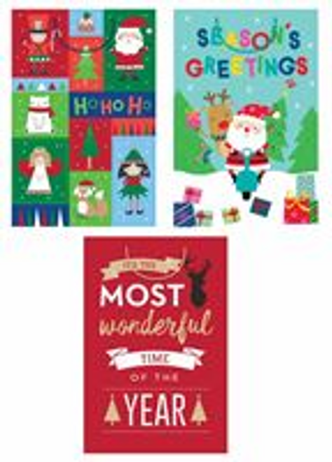 FSC MIX BAG GNT XMAS ASST DESIGNS 1PC