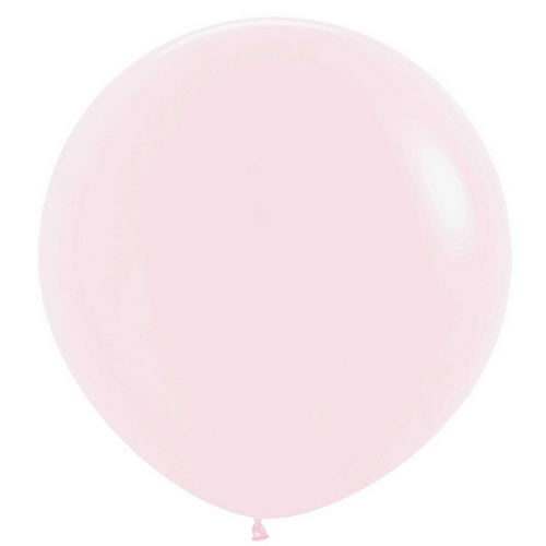 60cm Matte Pastel Pink Latex