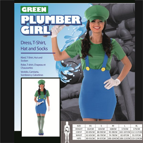 GIRL PLUMBERS (GREEN)