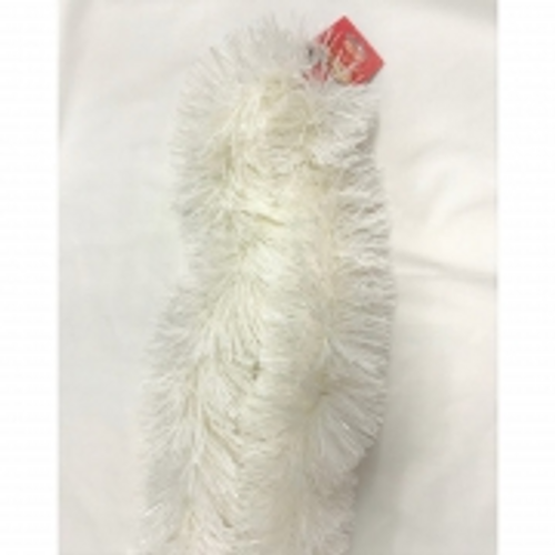 XMAS TINSELS 11CM 2M EXTRA DENSE WHITE