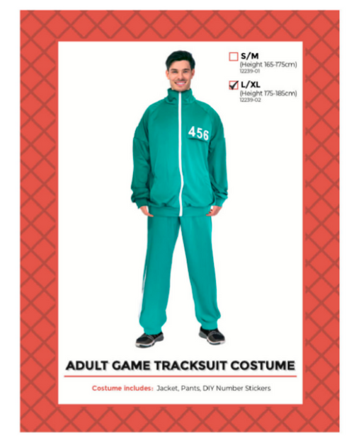 Adult Game Tracksuit L/XL