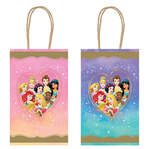 Disney Princess OUAT H-S Kraft Bags - 8pk